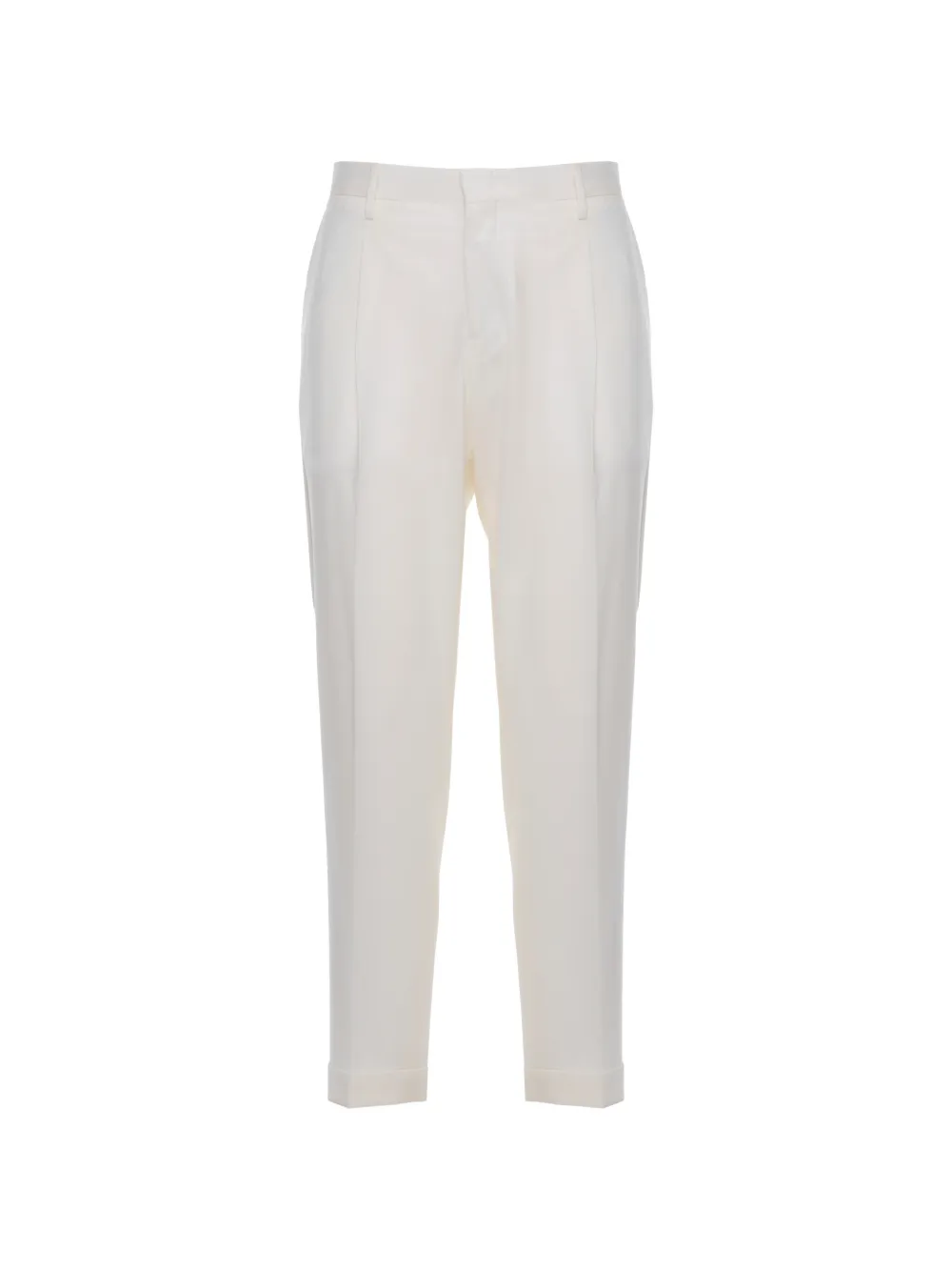 Briglia 1949 pleated turn-up trousers - Toni neutri