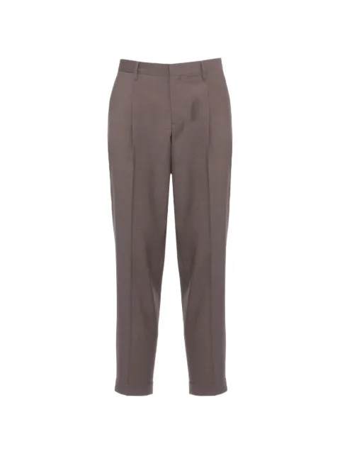 Briglia 1949 pleated turn-up trousers