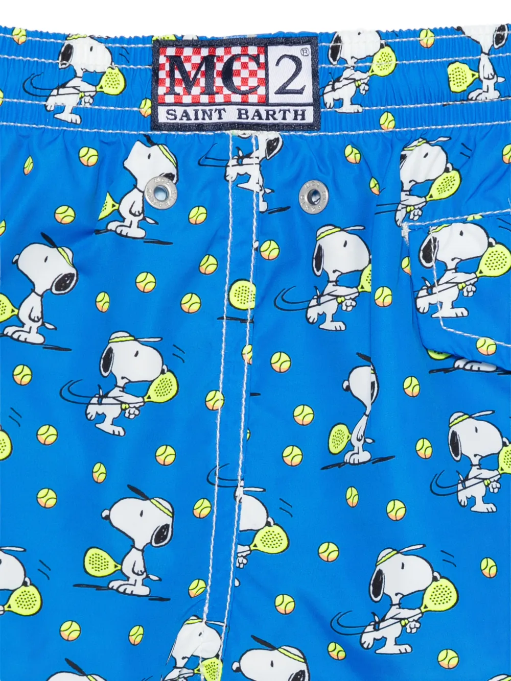 MC2 Saint Barth Kids x Peanuts™ Jean Lighting zwembroek Blauw