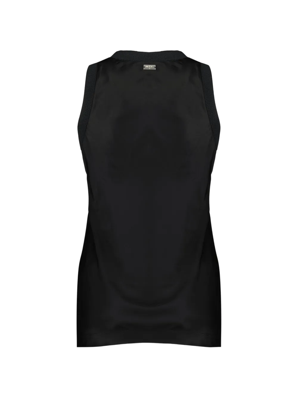 AMI Paris Tanktop met logo Zwart