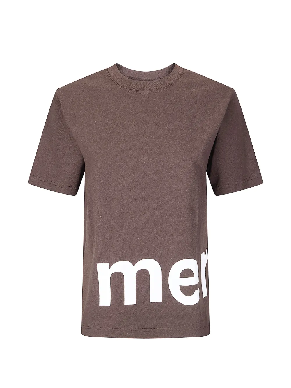 Merippa logo-print T-shirt - Marrone