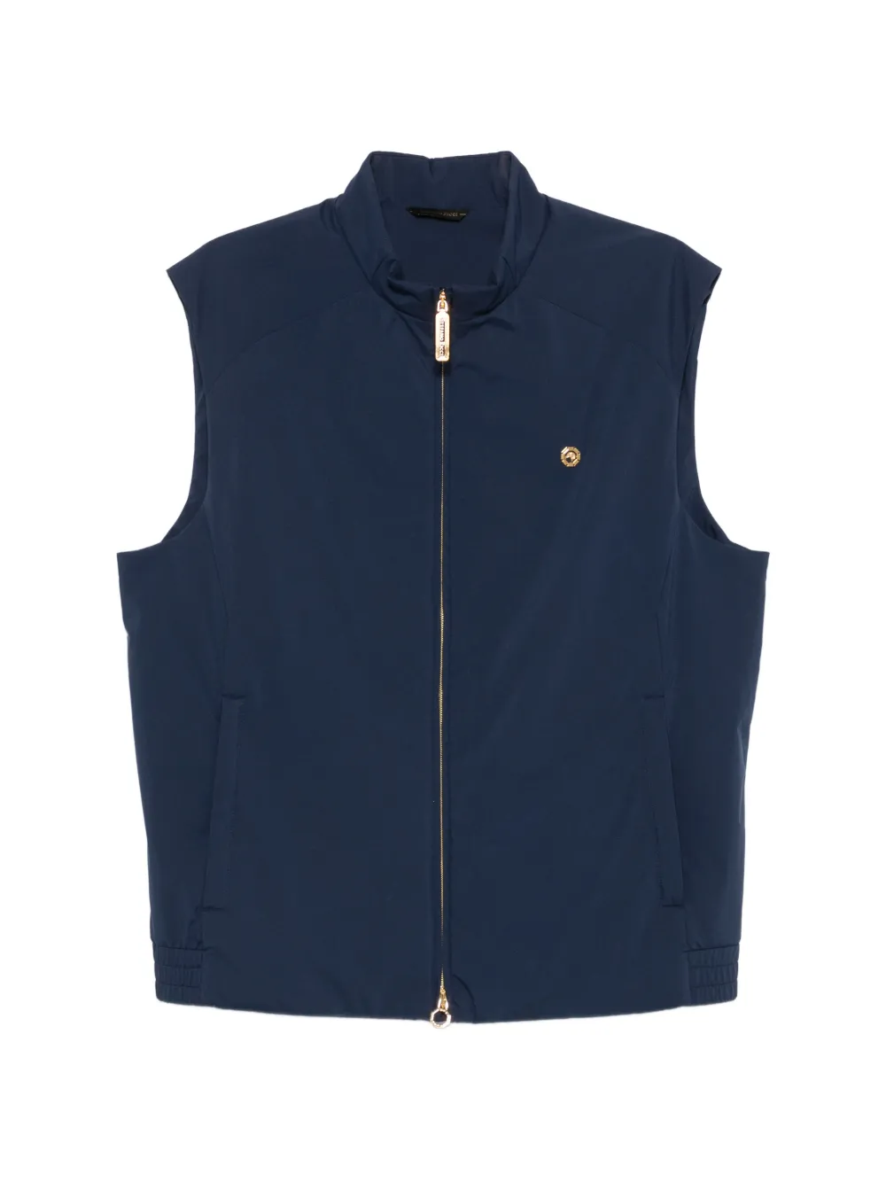 Stefano Ricci Equestrian logo-detail gilet - Blu
