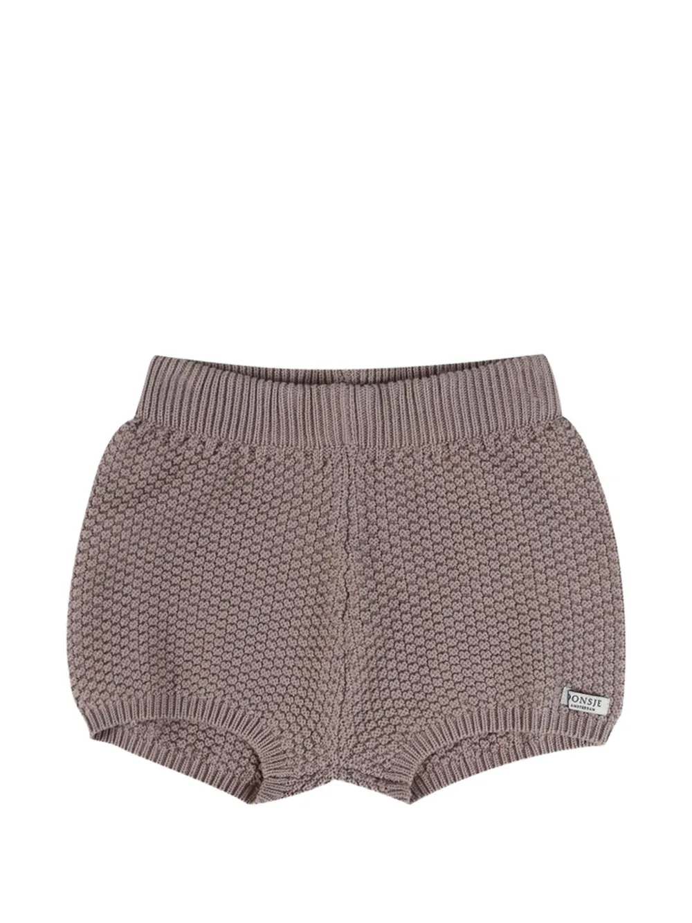 Donsje Seloen textured-knit shorts - Viola