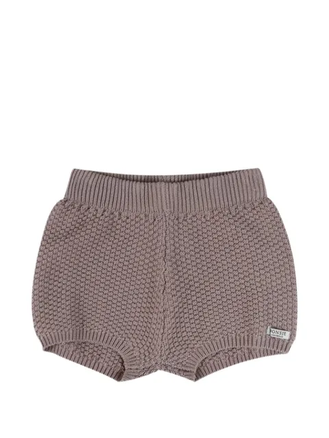 Donsje Seloen textured-knit shorts