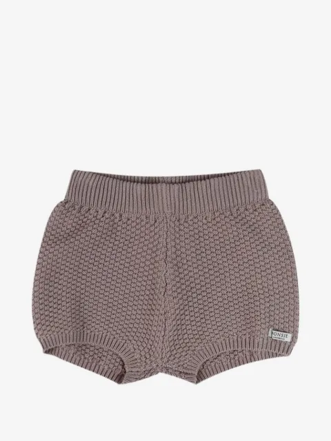 Donsje Seloen textured-knit shorts
