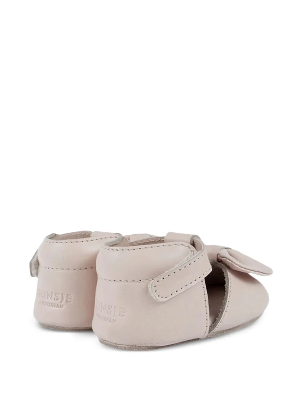 Donsje Meau bow-detail ballet flats Roze