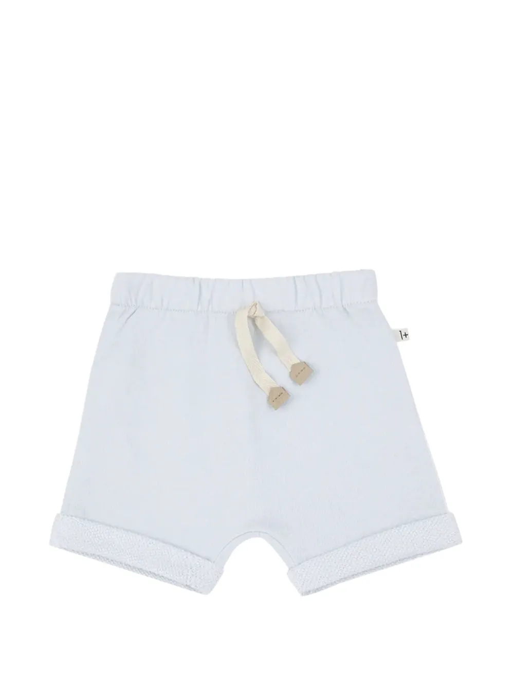 1+ In The Family drawstring cuffed shorts - Blu