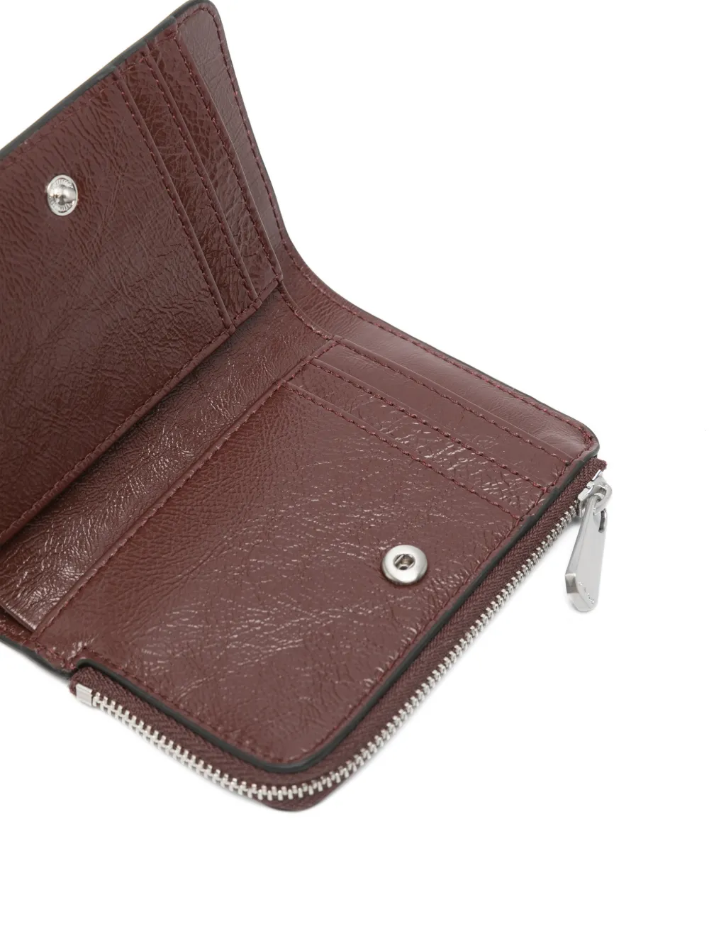 PINKO Leren portemonnee Bruin