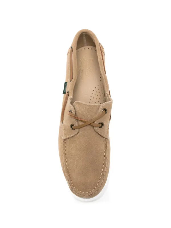 Paraboot スエード デッキシューズ | ニュートラル | FARFETCH JP