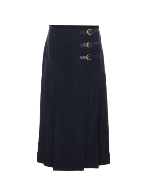 Chloé pleated midi skirt