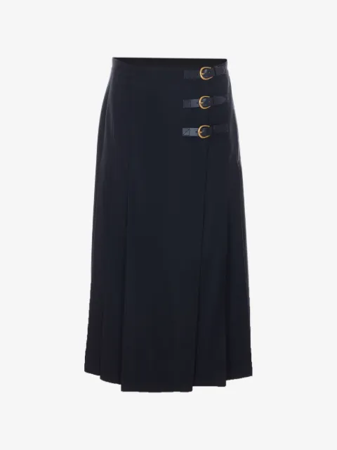 Chloé Midirock mit Falten