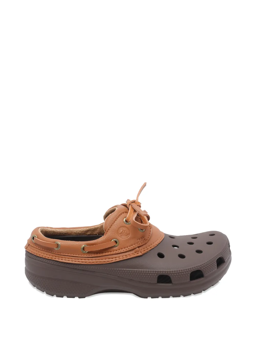 Crocs Classic boat shoe sandals - Marrone