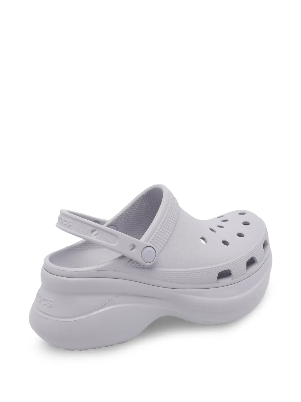 Crocs Bae klompen met plateauzool Grijs
