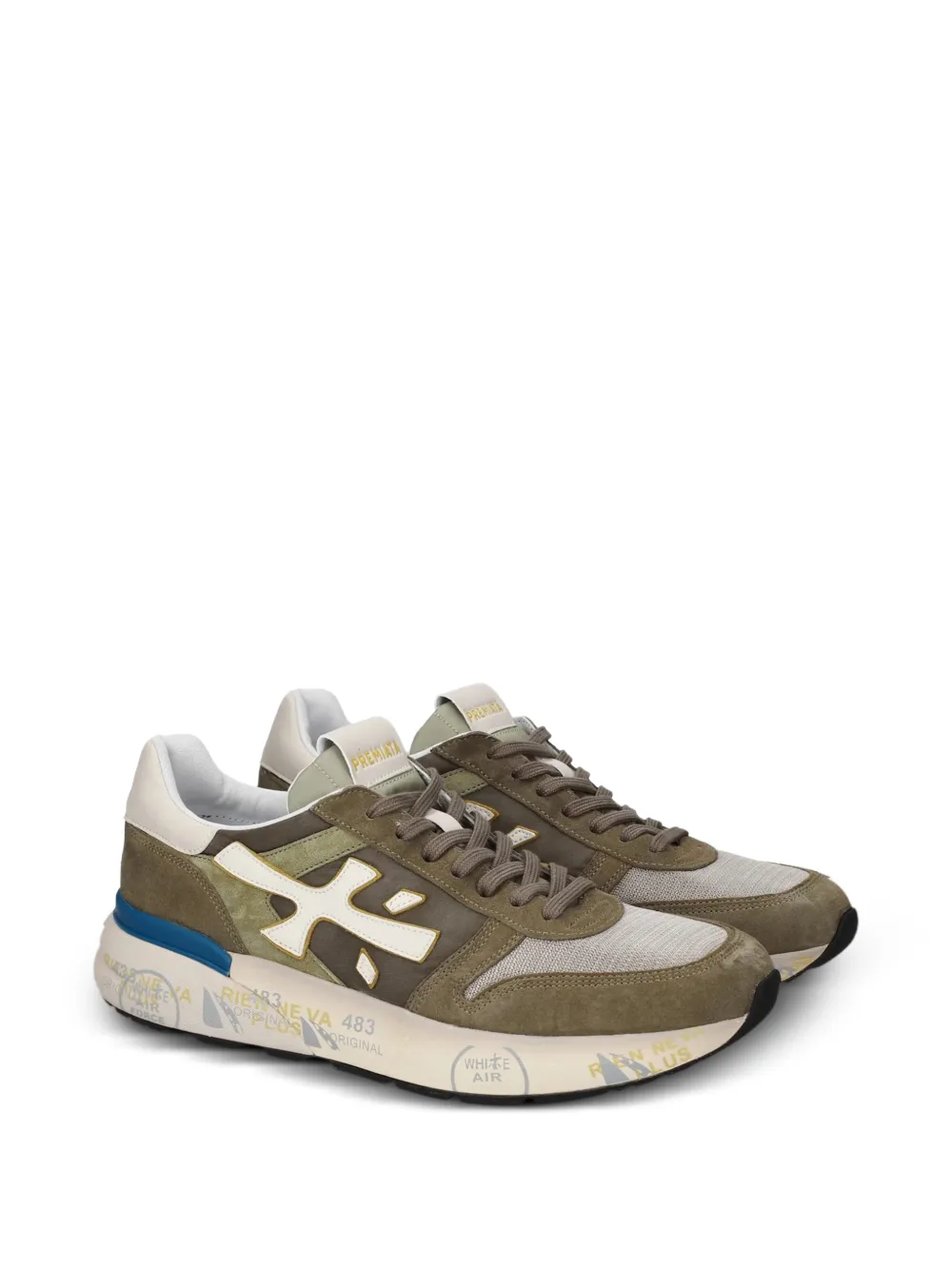 Premiata 믹 패널 스니커즈 | 로우탑 스니커즈 | Image 2