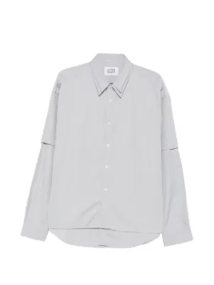 Vivienne Westwood オーブエンブロイダリー シャツ | グレー | FARFETCH JP