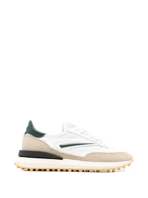 D.A.T.E. panelled suede-trim sneakers