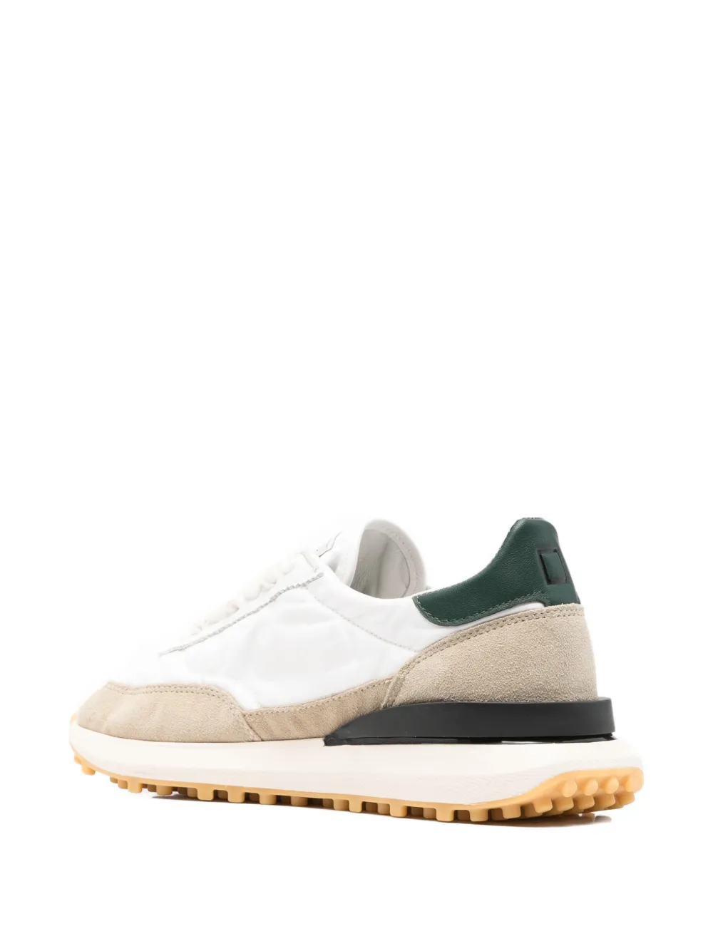 D.A.T.E. Sneakers met suède afwerking en vlakken Wit