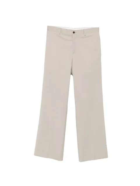 LC23 pressed-crease tailored trousers