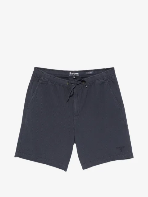 Barbour short en seersucker à lien de resserrage