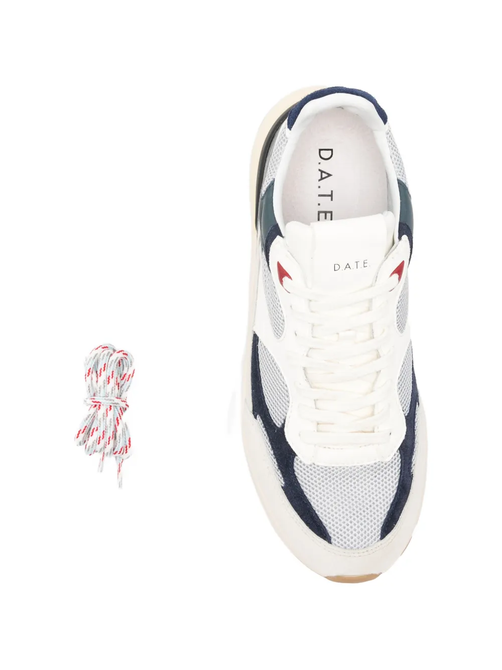 D.A.T.E. Fuga 20' sneakers met vlakken Blauw