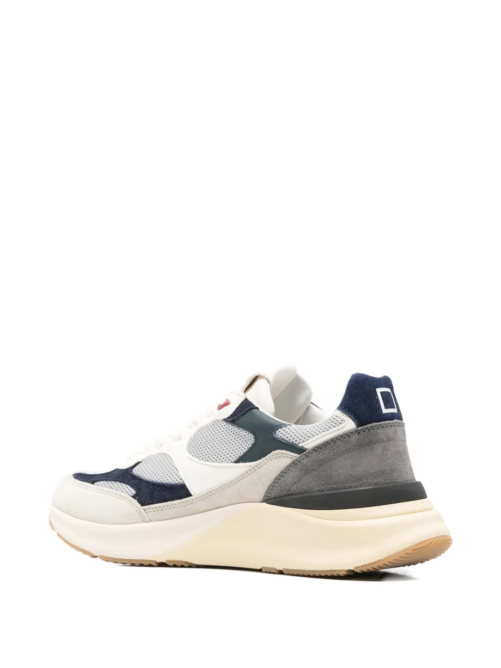 D.A.T.E. Fuga 20' sneakers met vlakken Blauw