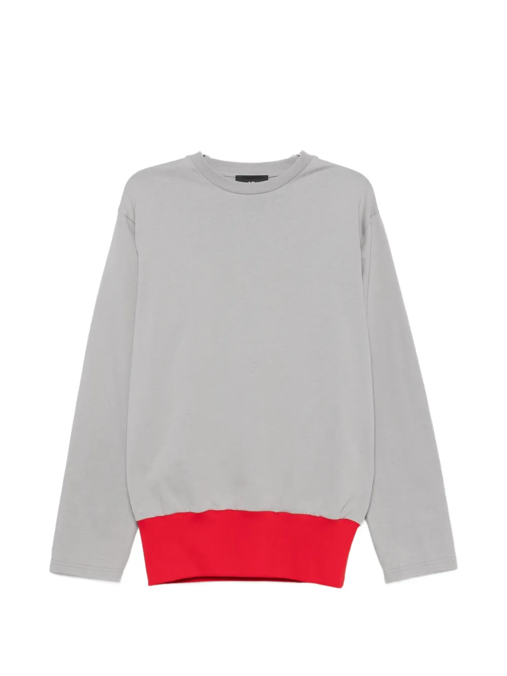 LII layered long-sleeve T-shirt - Grigio