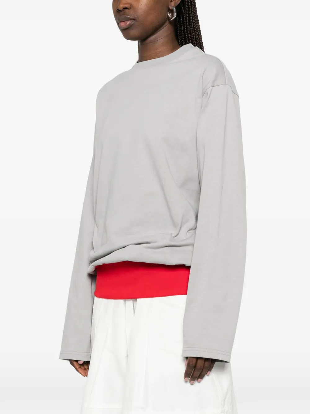  Lii Camiseta A Capas - Gris 