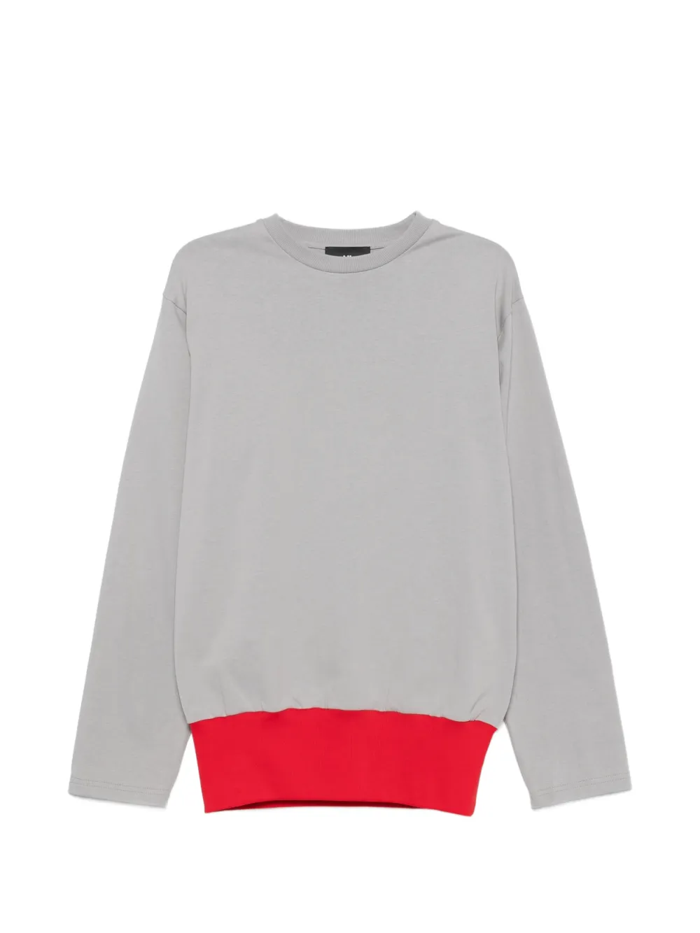 LII layered long-sleeve T-shirt - Grigio