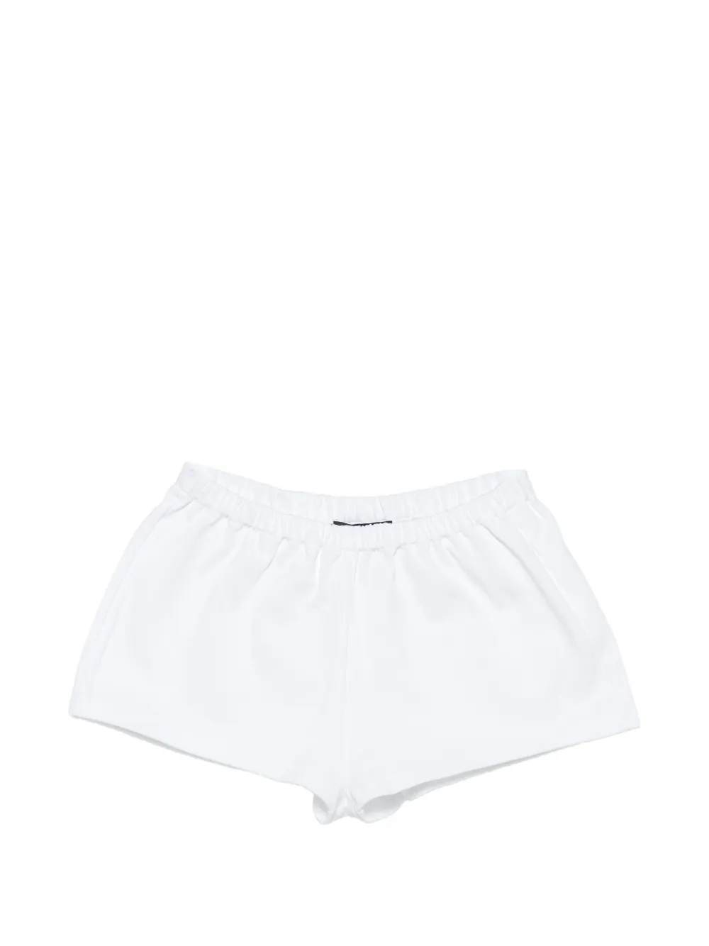 LII elasticated-waist shorts - Bianco