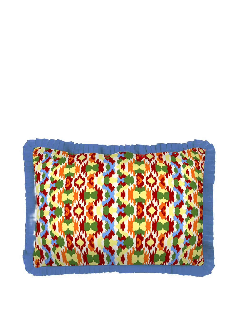 Lisa Corti Taquikat cotton cushion cover - Marrone