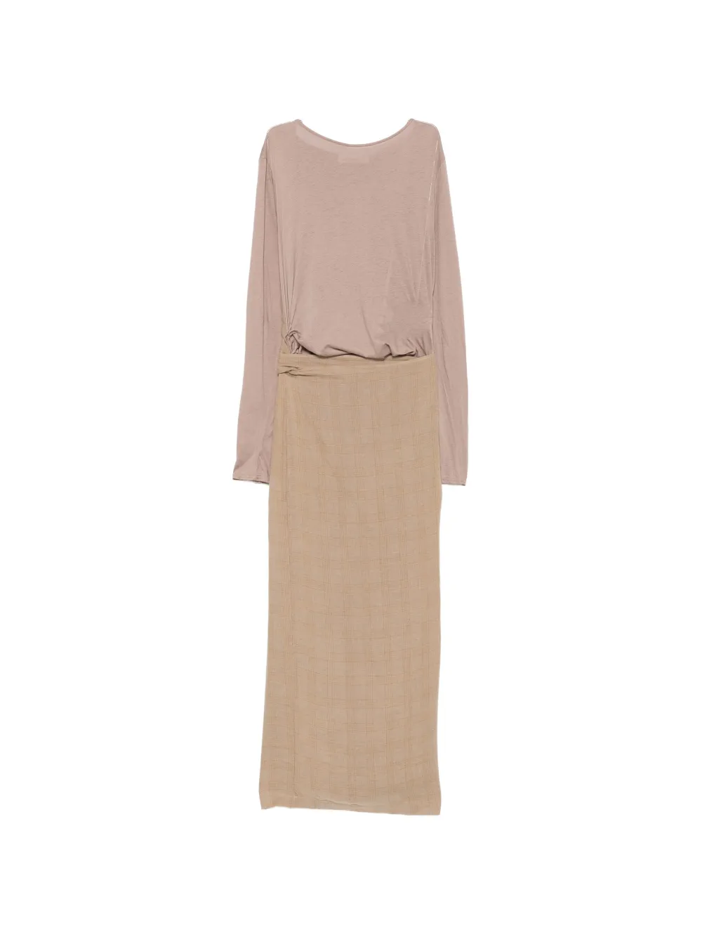 OUR LEGACY linen maxi dress - Toni neutri