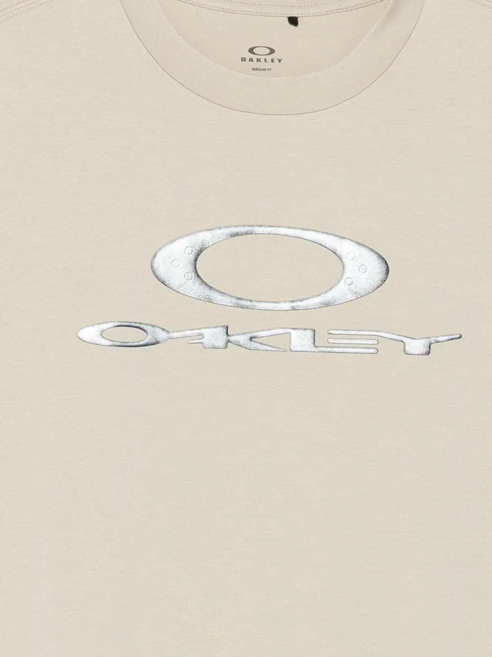 Oakley T-shirt met logoprint Beige