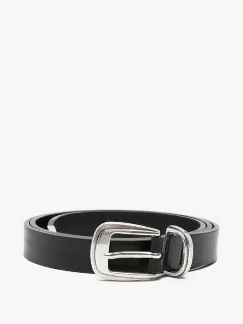 Paura buckle-fastening leather belt