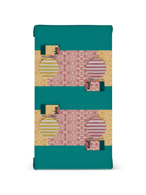 Lisa Corti damask-print floral-motif table runner