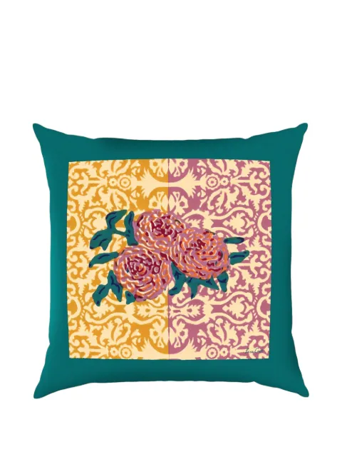 Lisa Corti Nina floral-print cushion