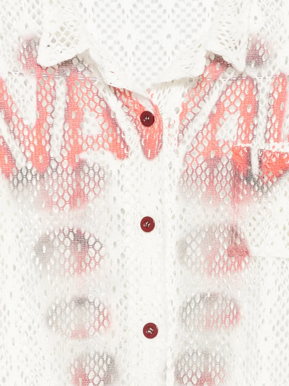  Avavav Camisa Con Logo Estampado - Blanco 