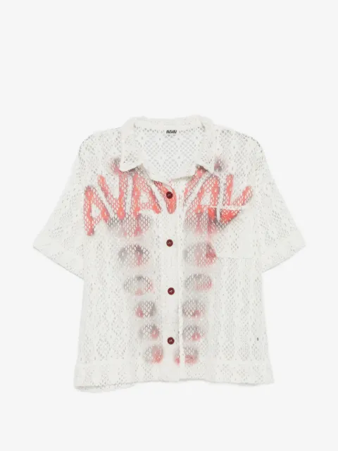 AVAVAV camisa con logo estampado