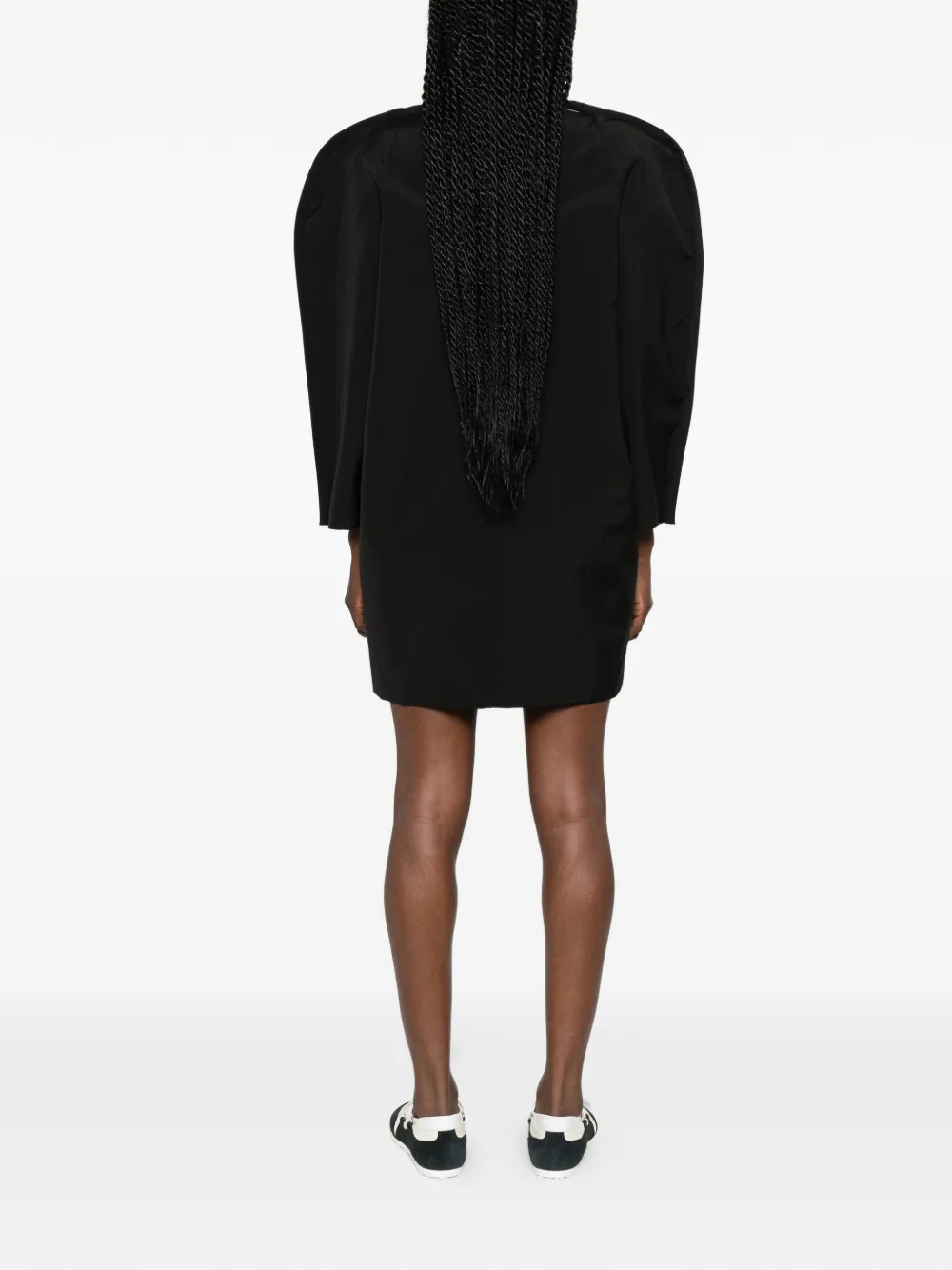 MM6 Maison Margiela Mini-jurk met pofmouwen Zwart