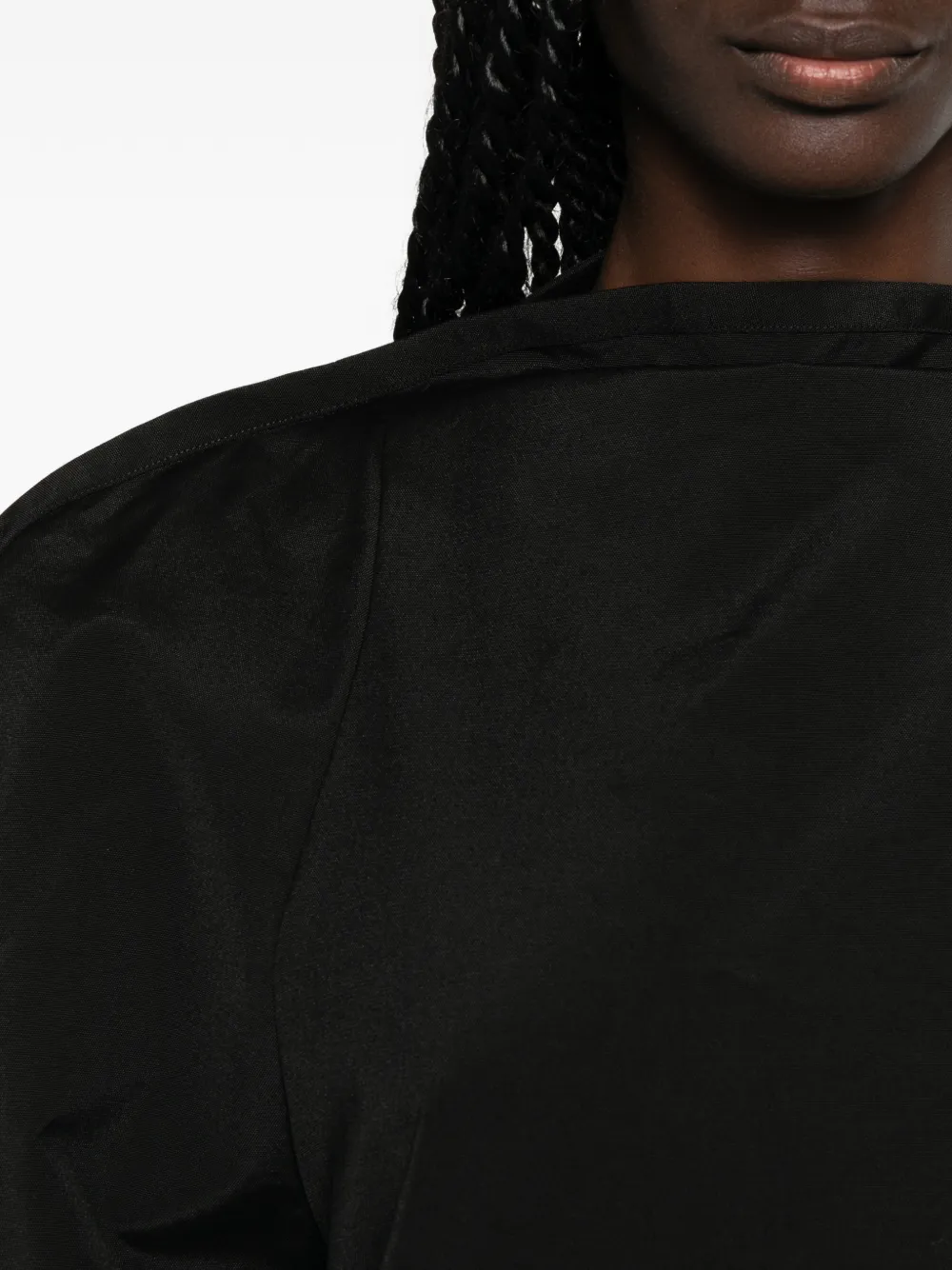 MM6 Maison Margiela Mini-jurk met pofmouwen Zwart