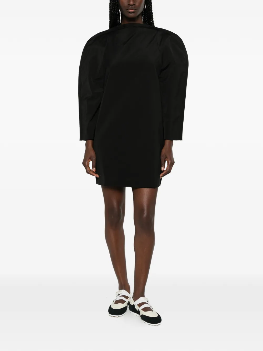MM6 Maison Margiela Mini-jurk met pofmouwen Zwart