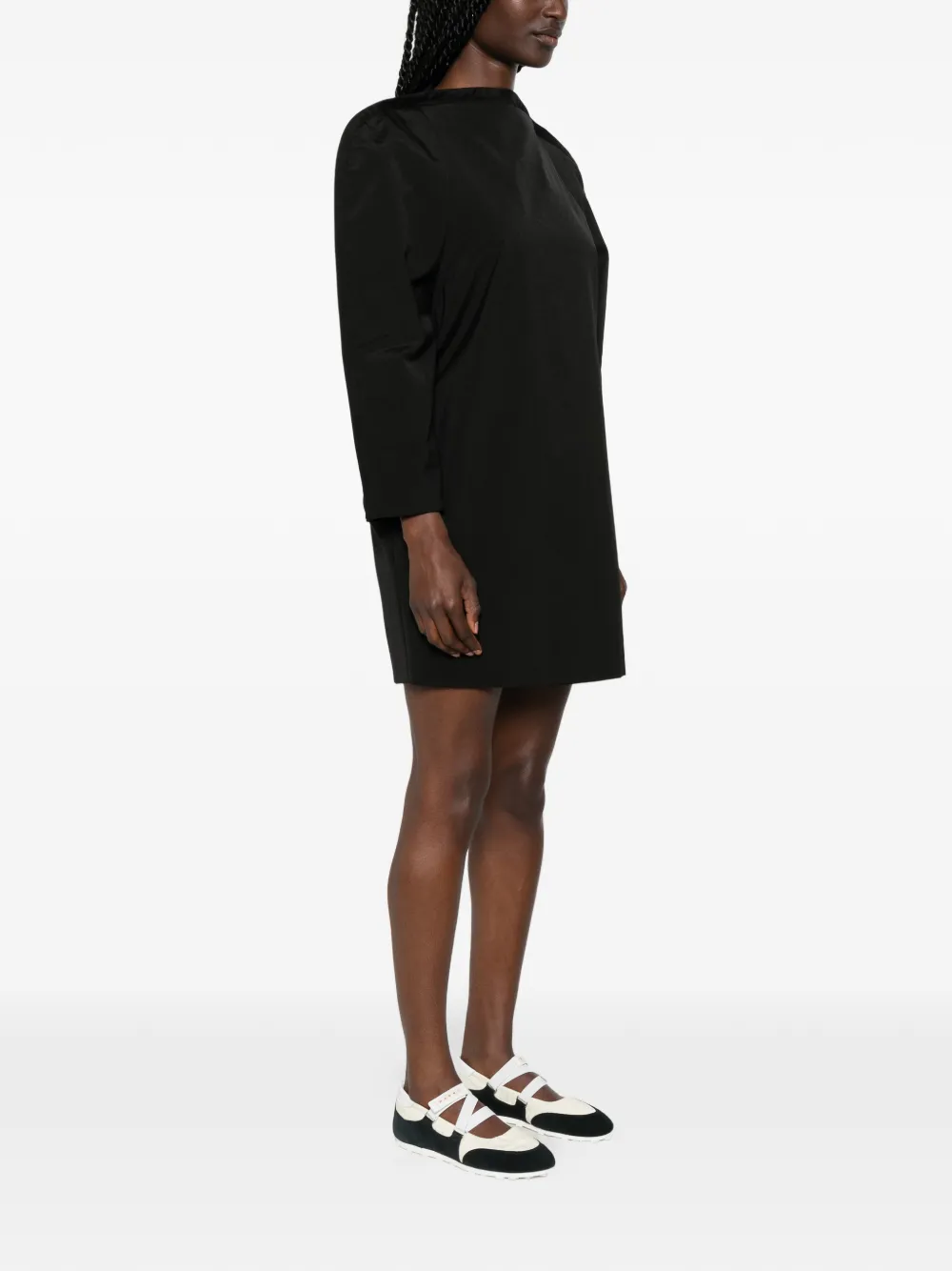 MM6 Maison Margiela Mini-jurk met pofmouwen Zwart
