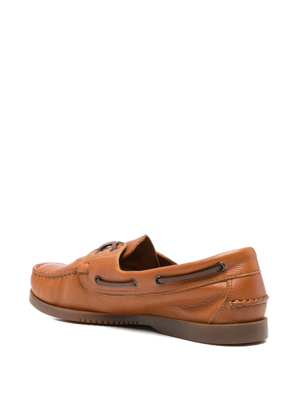 Paraboot Leren bootschoenen met veters Bruin