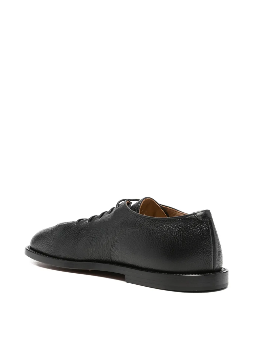Paura Leren derby schoenen Zwart