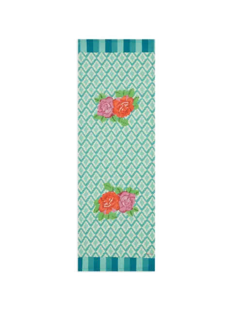 Lisa Corti floral-print geometric-pattern table runner
