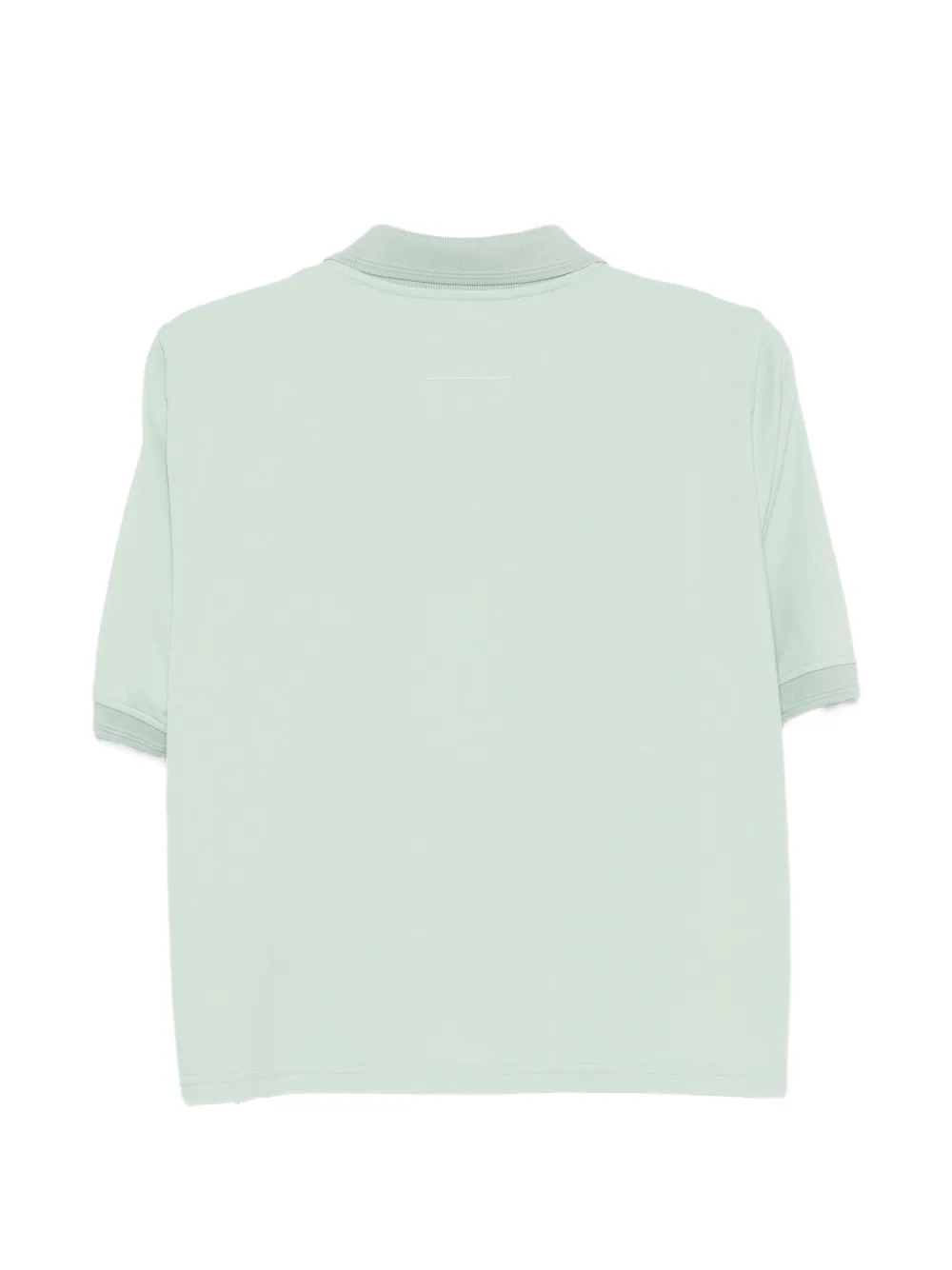 MM6 Maison Margiela Poloshirt met geborduurd logo Groen