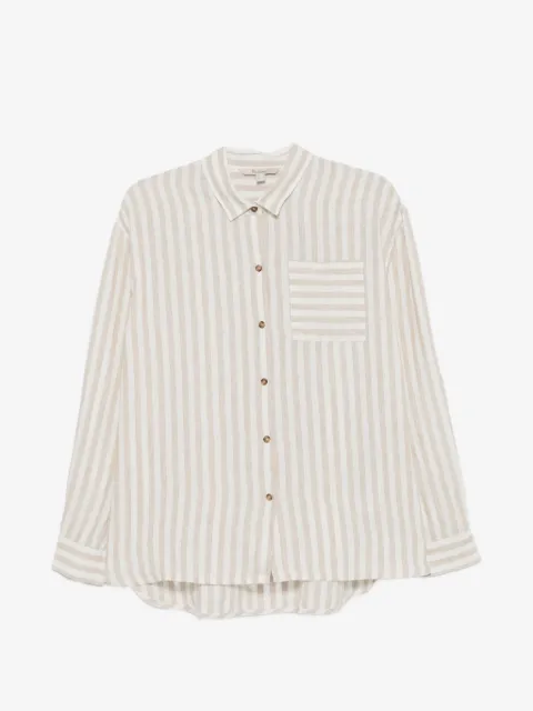 Barbour Annie striped chest-pocket shirt