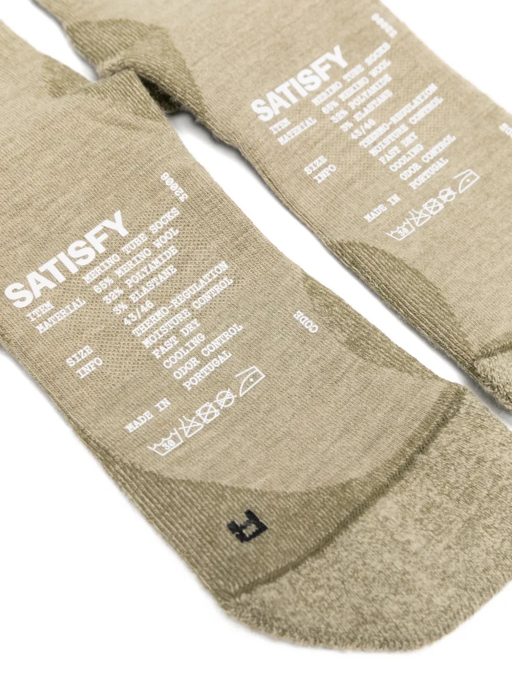  Satisfy Calcetines Con Efecto Tie-dye - Verde 