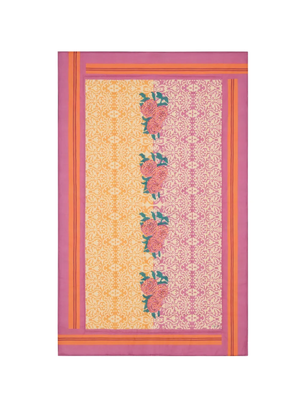 Lisa Corti Dam Dam floral-print quilted blanket - Violett