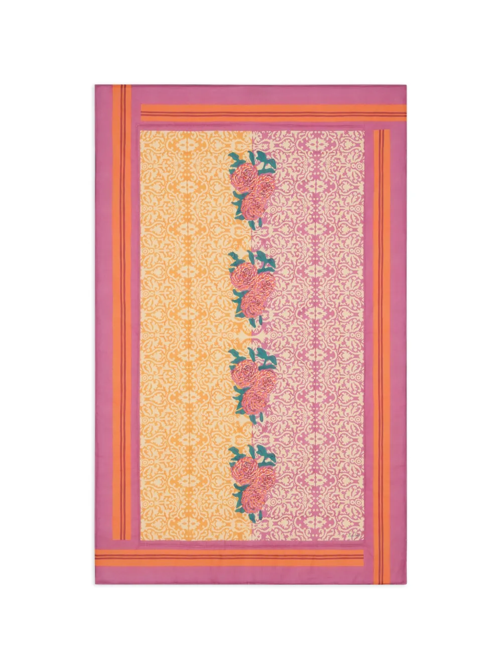 Lisa Corti Dam Dam floral-print quilted blanket - Viola
