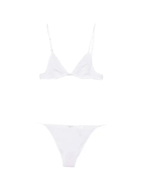 Oséree Lingerie-Set mit Spitzenmuster (2er-Set)